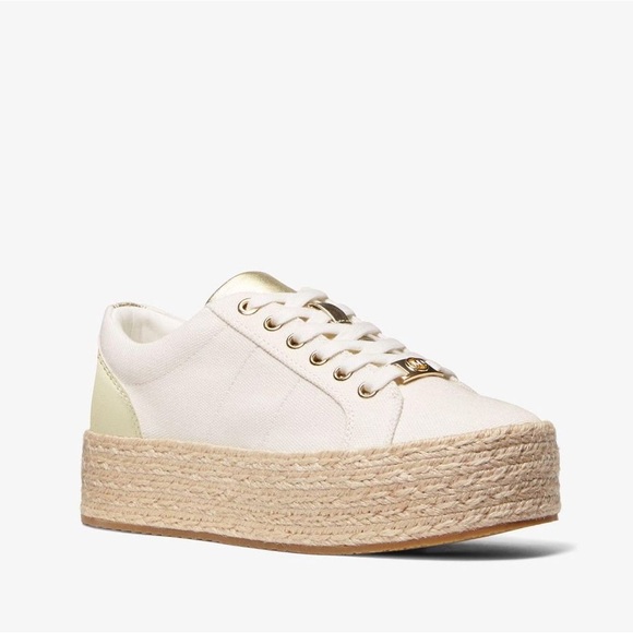MICHAEL KORS PLATFORM SNEAKERS - Picture 1 of 8